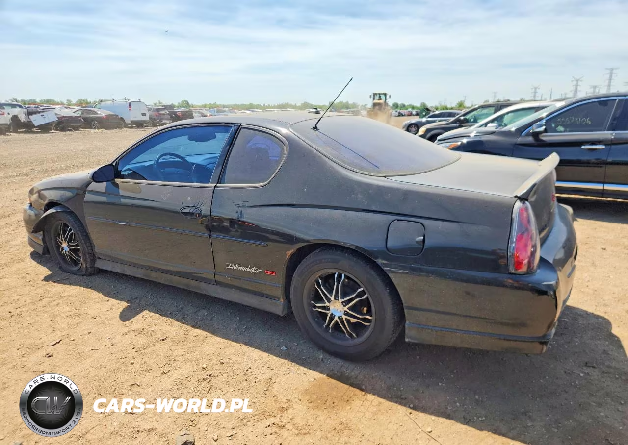 2004 Chevrolet Monte Carlo Ss Supercharged VIN:2G1WZ151X49435278 - 2