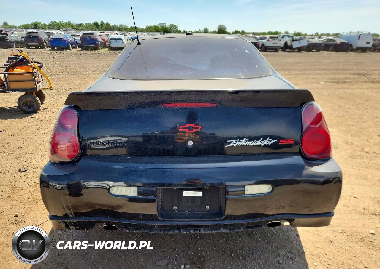 2004 Chevrolet Monte Carlo Ss Supercharged VIN:2G1WZ151X49435278 - 6