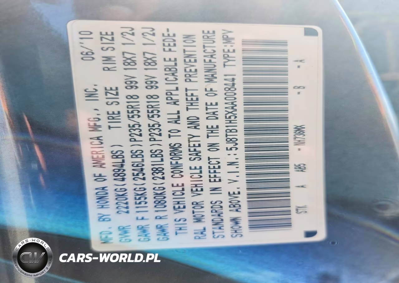 2010 Acura Rdx Technology VIN:5J8TB1H5XAA008441 - 13