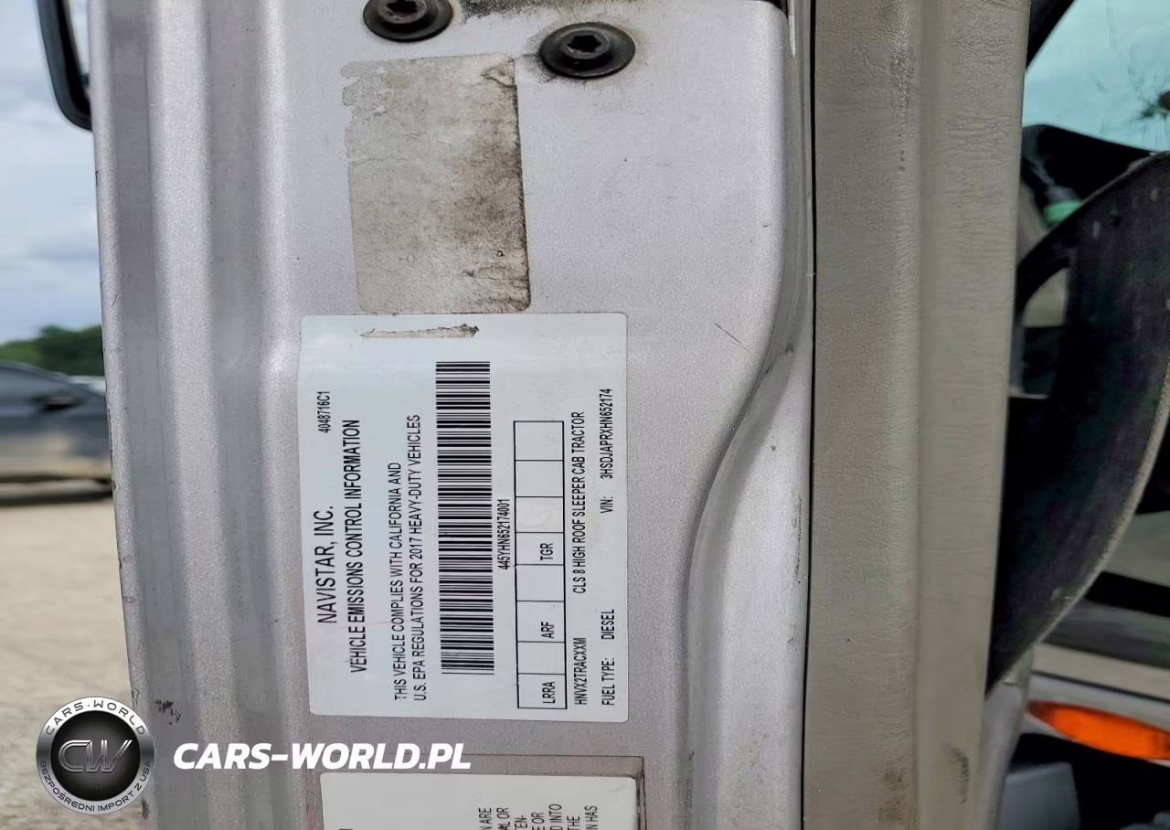 2017 International Prostar VIN:3HSDJAPRXHN652174 - 10