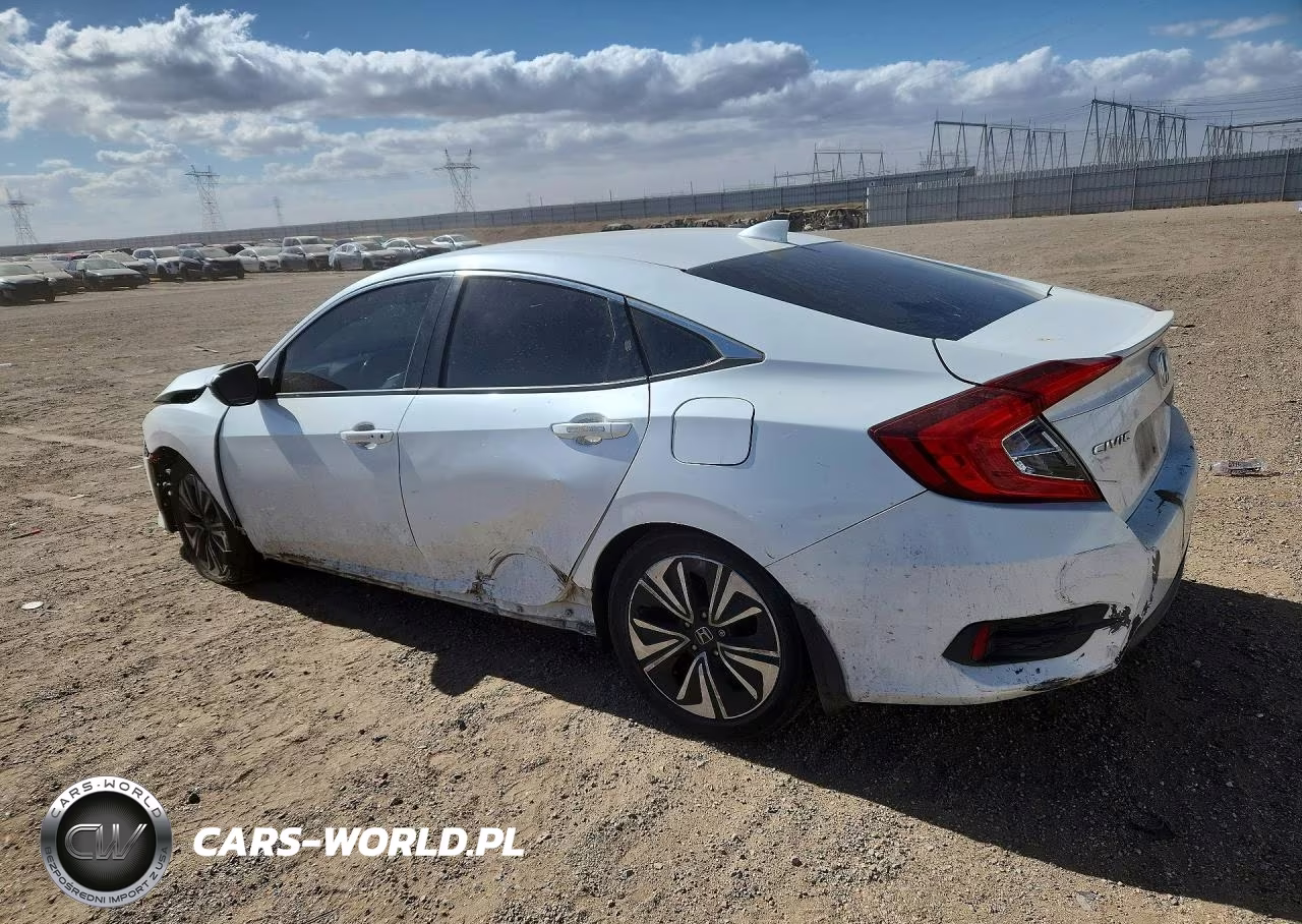 2018 Honda Civic Ex VIN:JHMFC1F35JX041756 - 2