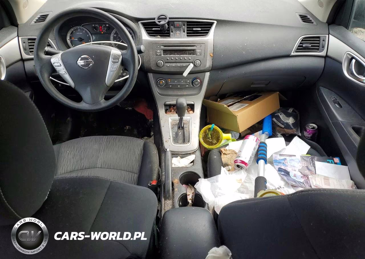 2014 Nissan Sentra Sv VIN:3N1AB7AP6EY301228 - 8