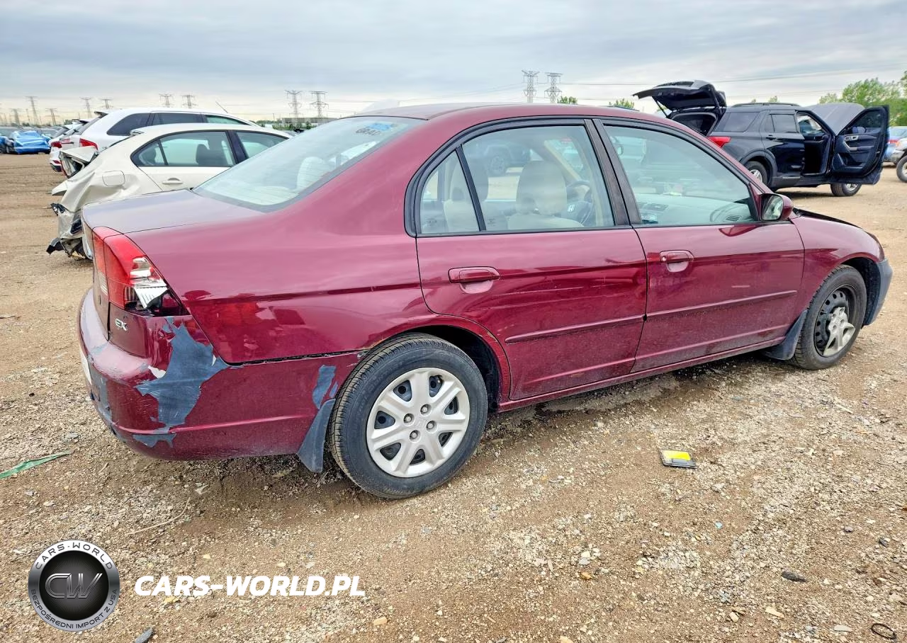 2003 Honda Civic Ex VIN:1HGES26783L006861 - 3