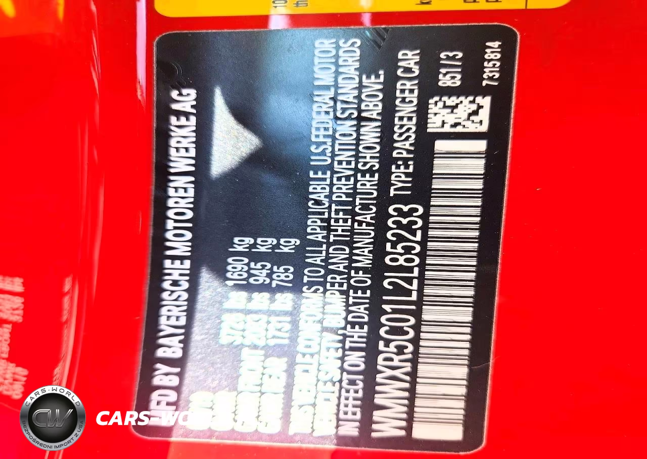 2020 Mini Cooper S VIN:WMWXR5C01L2L85233 - 13