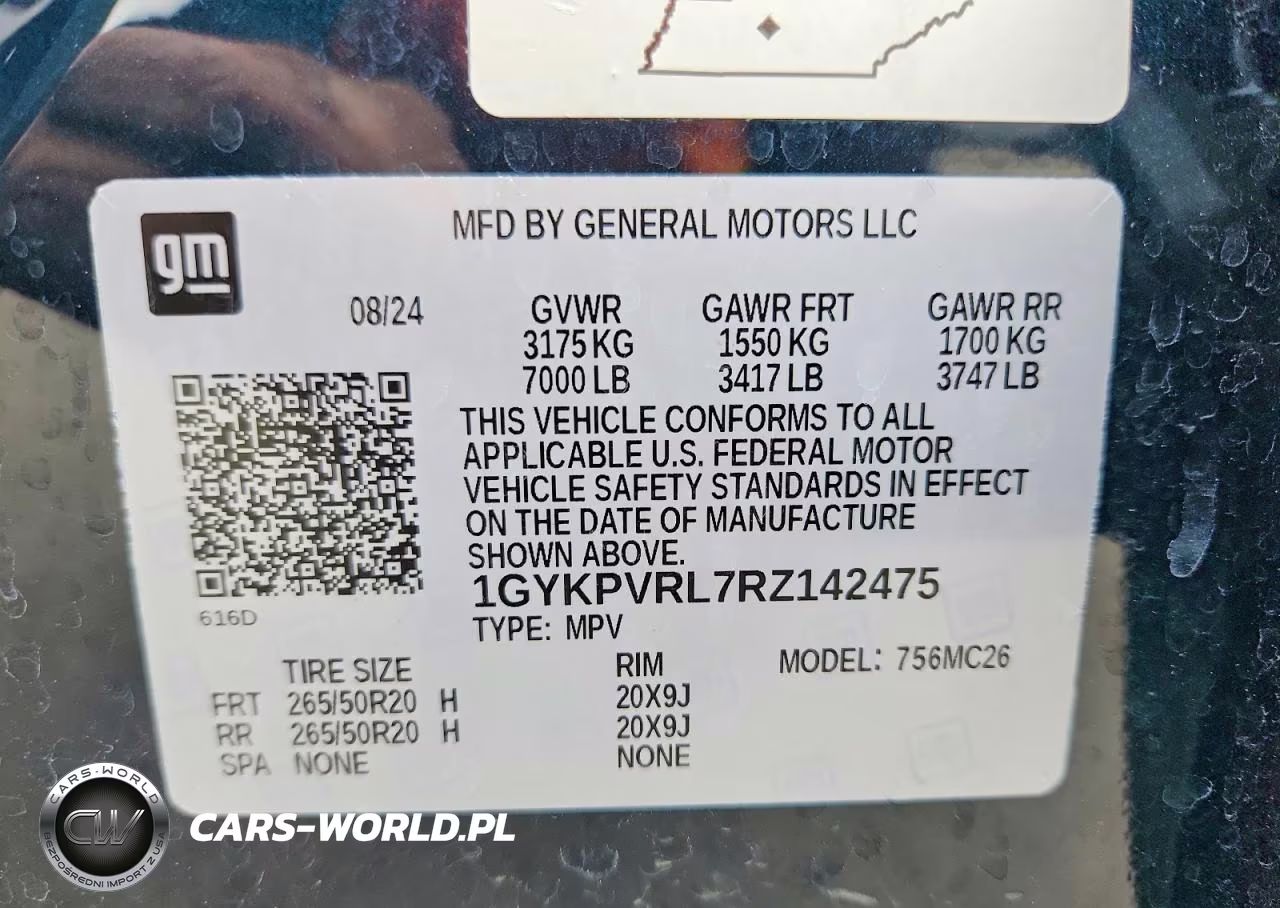 2024 Cadillac Lyriq Sport VIN:1GYKPVRL7RZ142475 - 14