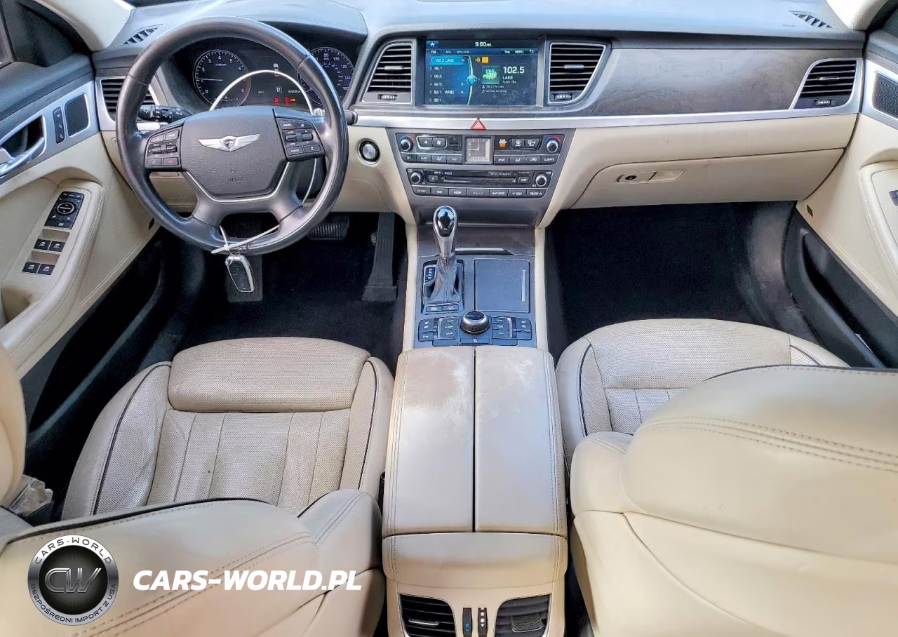 2016 Hyundai Genesis 3.8L VIN:KMHGN4JE1GU107090 - 8