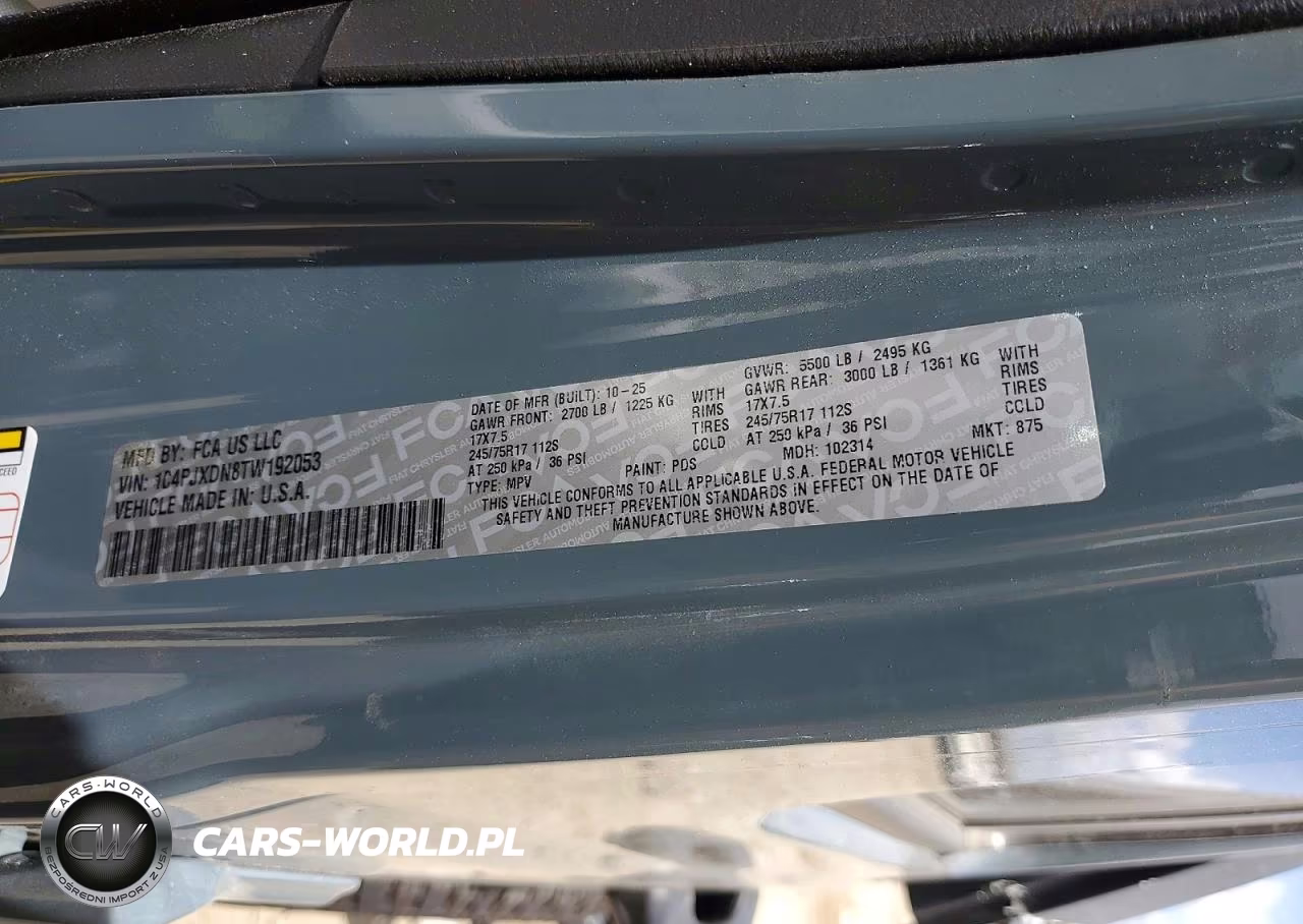 2026 Jeep Wrangler Sport VIN:1C4PJXDN8TW192053 - 14