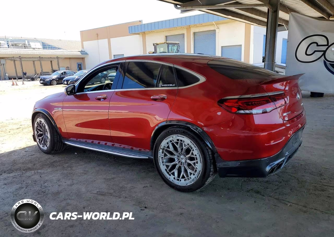 2020 Mercedes-Benz Glc Coupe 63 S 4Matic Amg VIN:WDC0J8KB0LF694128 - 2