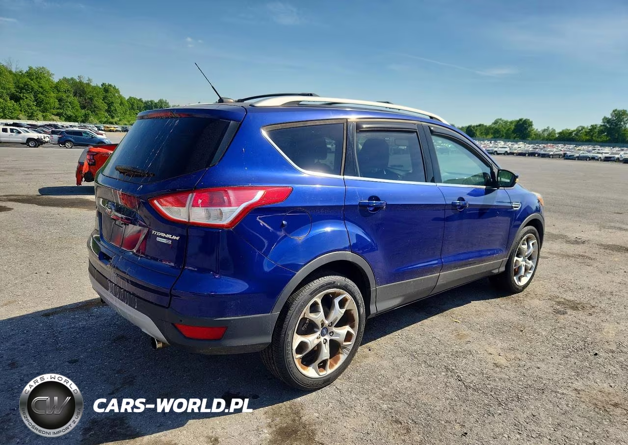 2013 Ford Escape Titanium VIN:1FMCU9J96DUB12525 - 3