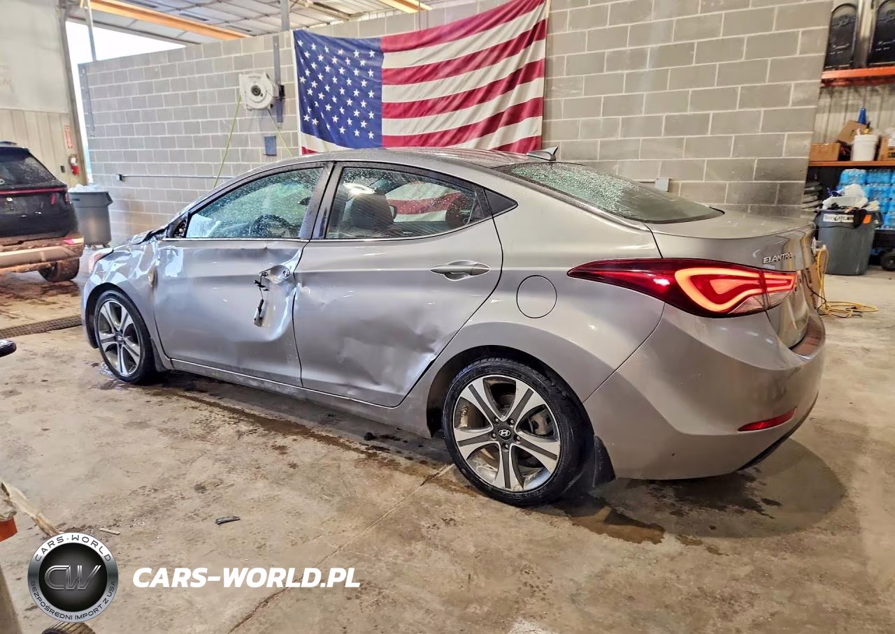 2016 Hyundai Elantra Sport VIN:KMHDH4AHXGU523191 - 2