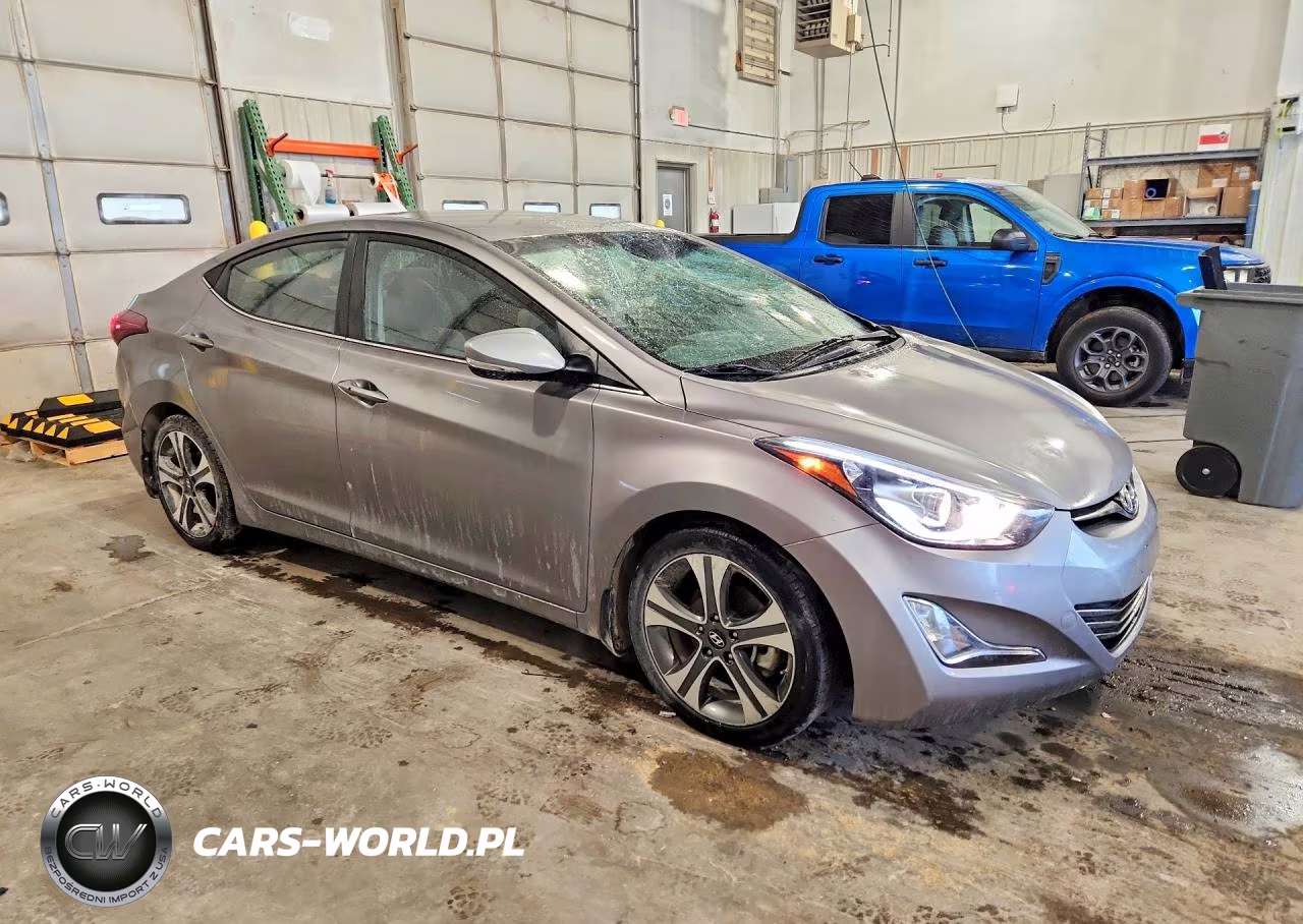 2016 Hyundai Elantra Sport VIN:KMHDH4AHXGU523191 - 4