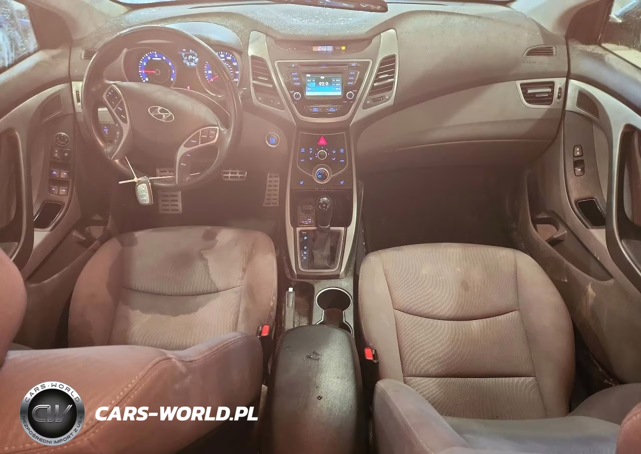 2016 Hyundai Elantra Sport VIN:KMHDH4AHXGU523191 - 8