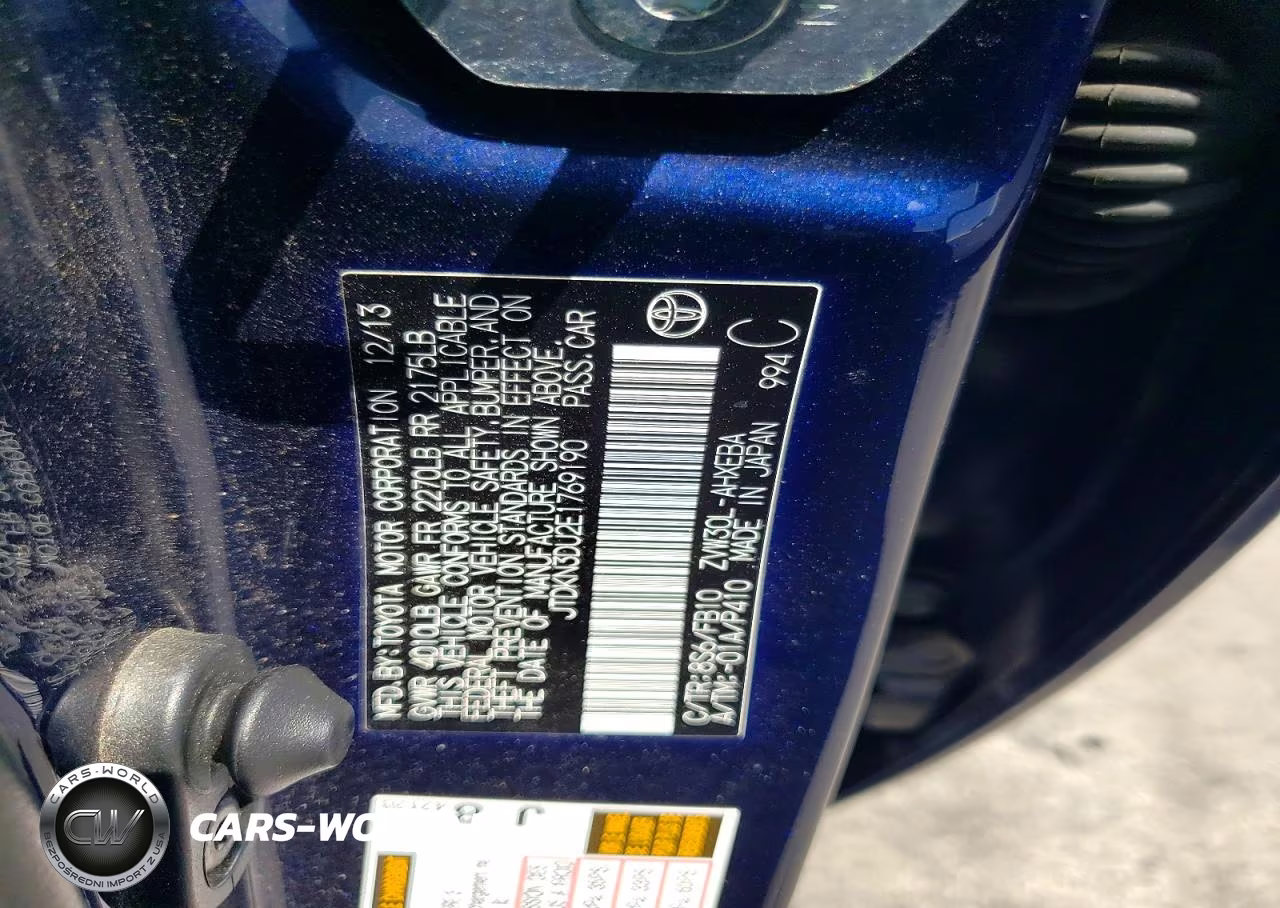 2014 Toyota Prius Three VIN:JTDKN3DU2E1769190 - 12