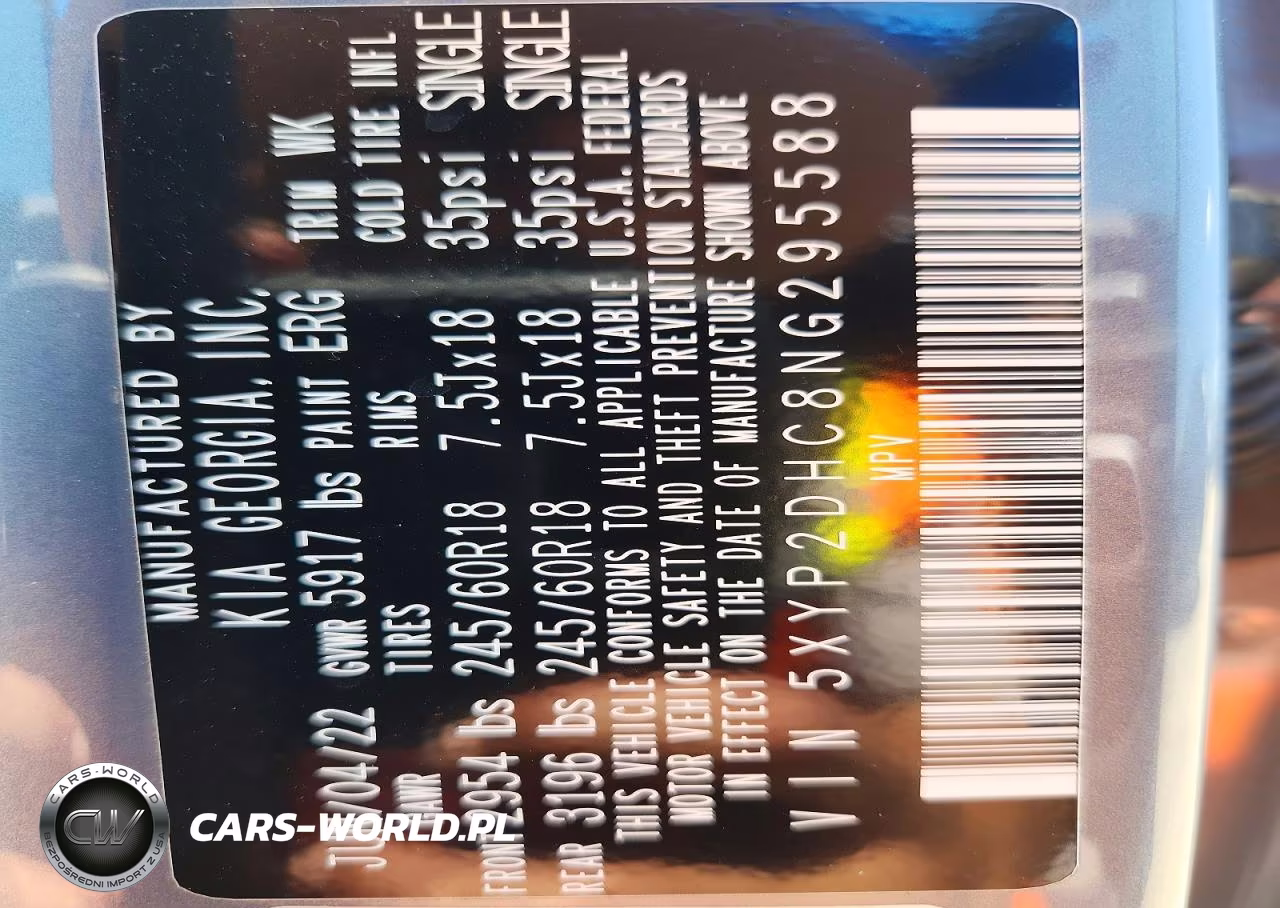 2022 Kia Telluride Lx VIN:5XYP2DHC8NG295588 - 14