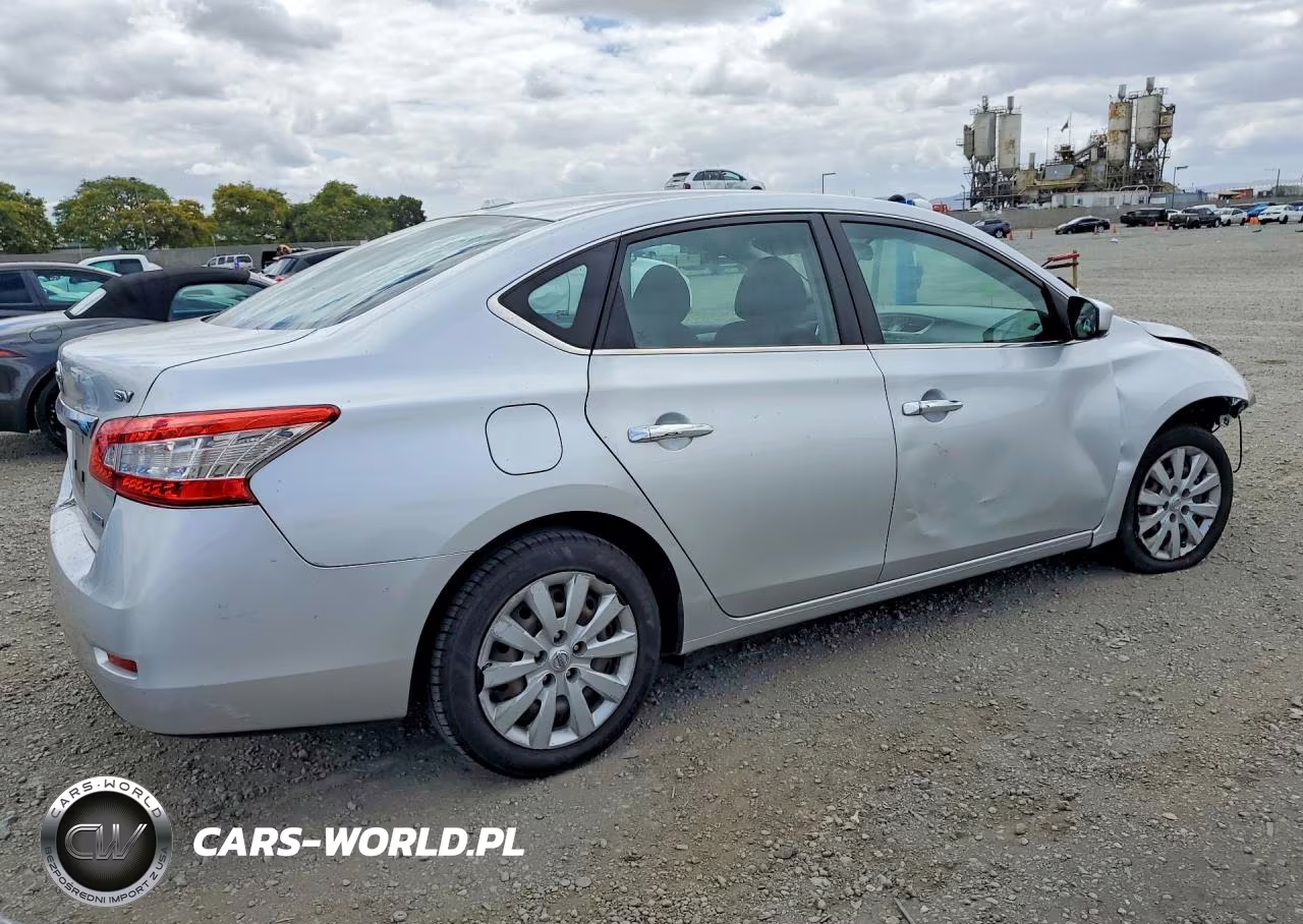 2014 Nissan Sentra Sv VIN:3N1AB7AP1EY342365 - 3
