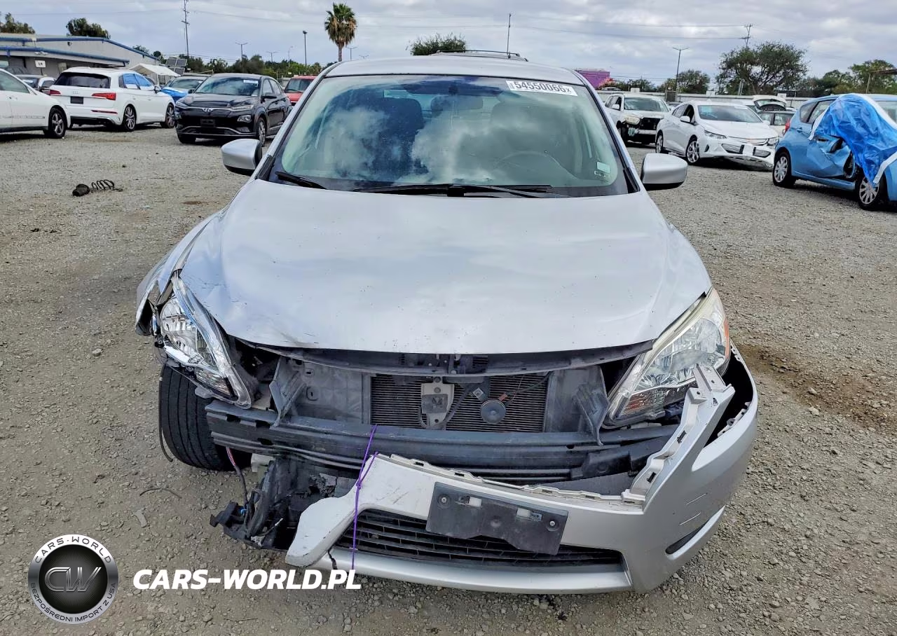 2014 Nissan Sentra Sv VIN:3N1AB7AP1EY342365 - 5