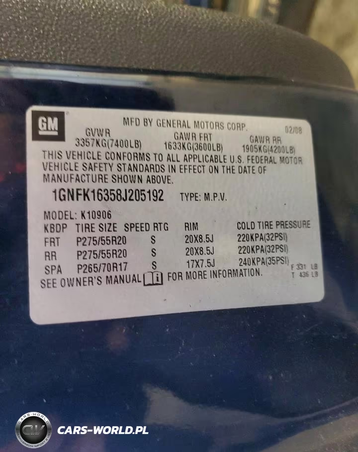 2008 Chevrolet Suburban K1500 Ls VIN:1GNFK16358J205192 - 13