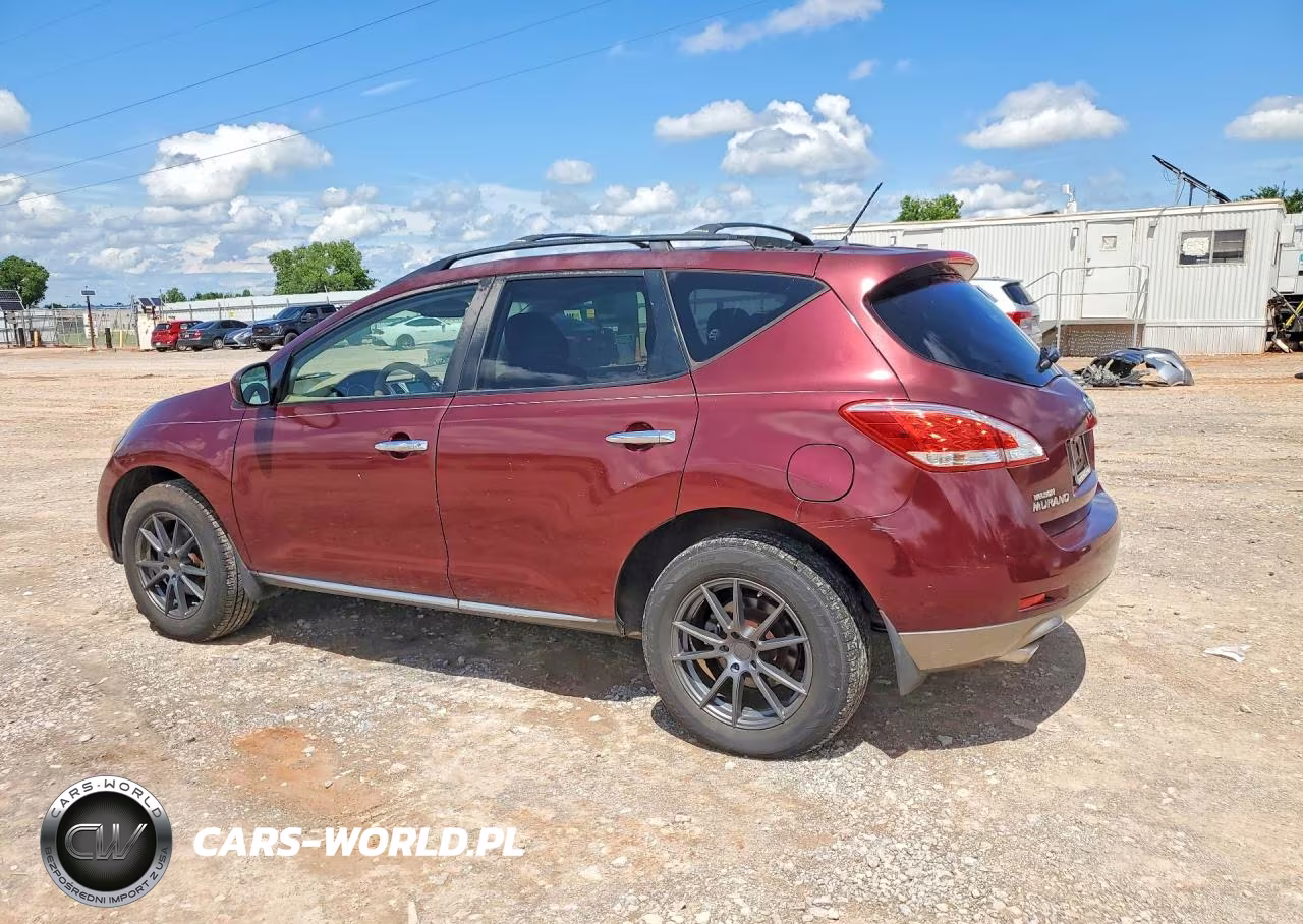 2012 Nissan Murano S VIN:JN8AZ1MUXCW101467 - 2