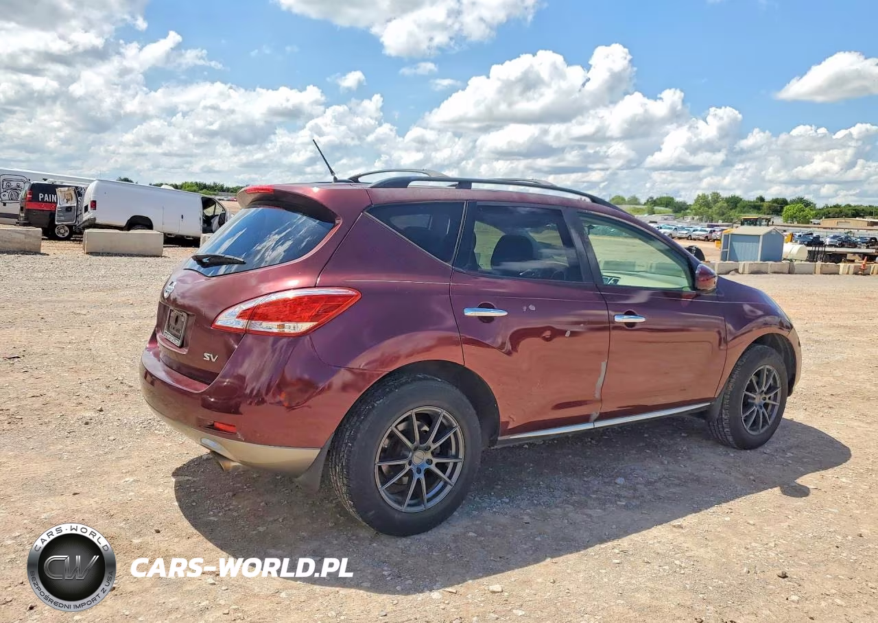 2012 Nissan Murano S VIN:JN8AZ1MUXCW101467 - 3