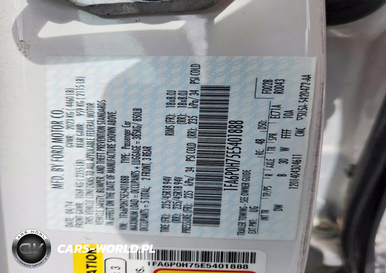 2014 Ford Fusion Se VIN:1FA6P0H75E5401888 - 12