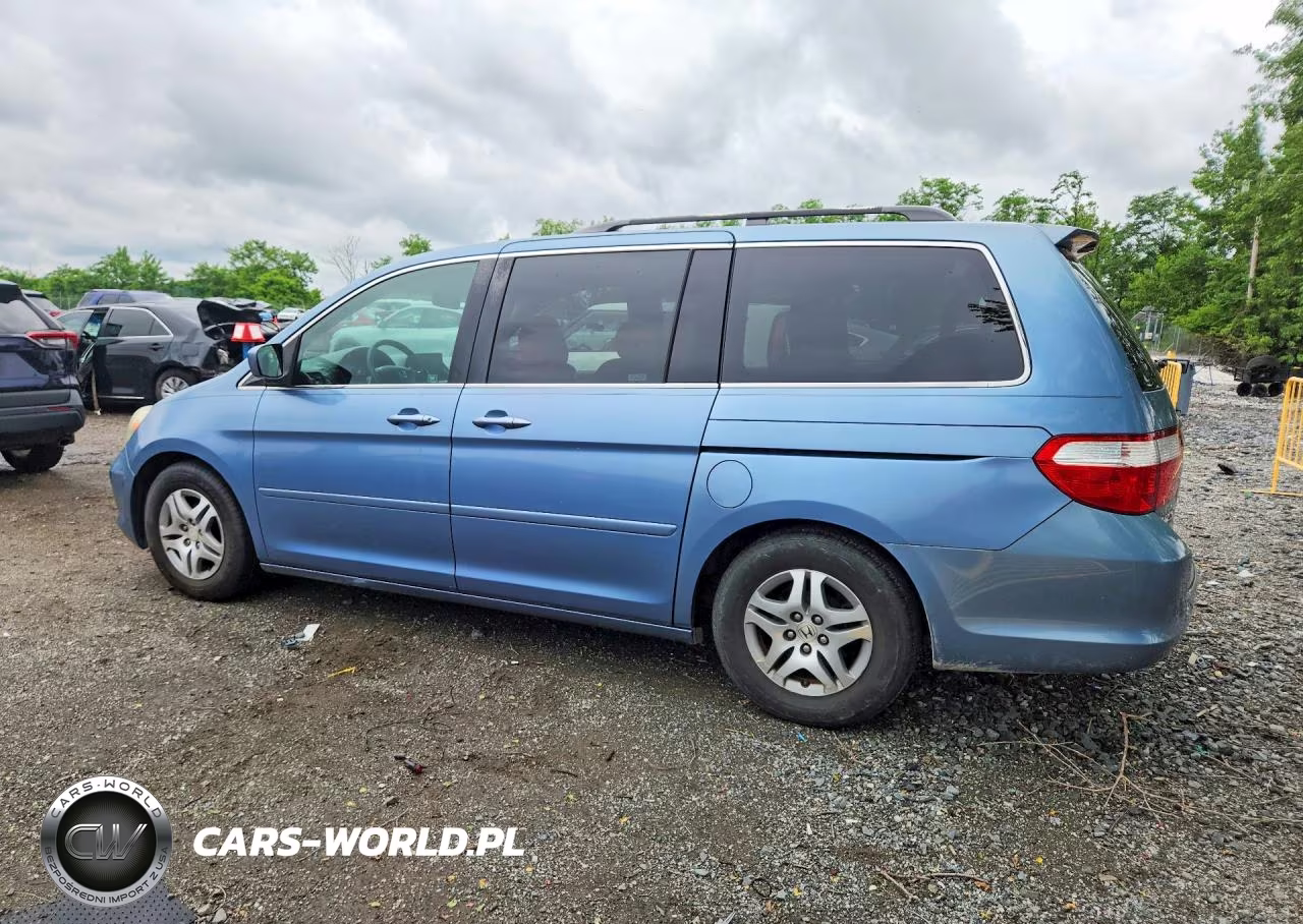 2007 Honda Odyssey Ex VIN:5FNRL38487B005255 - 2