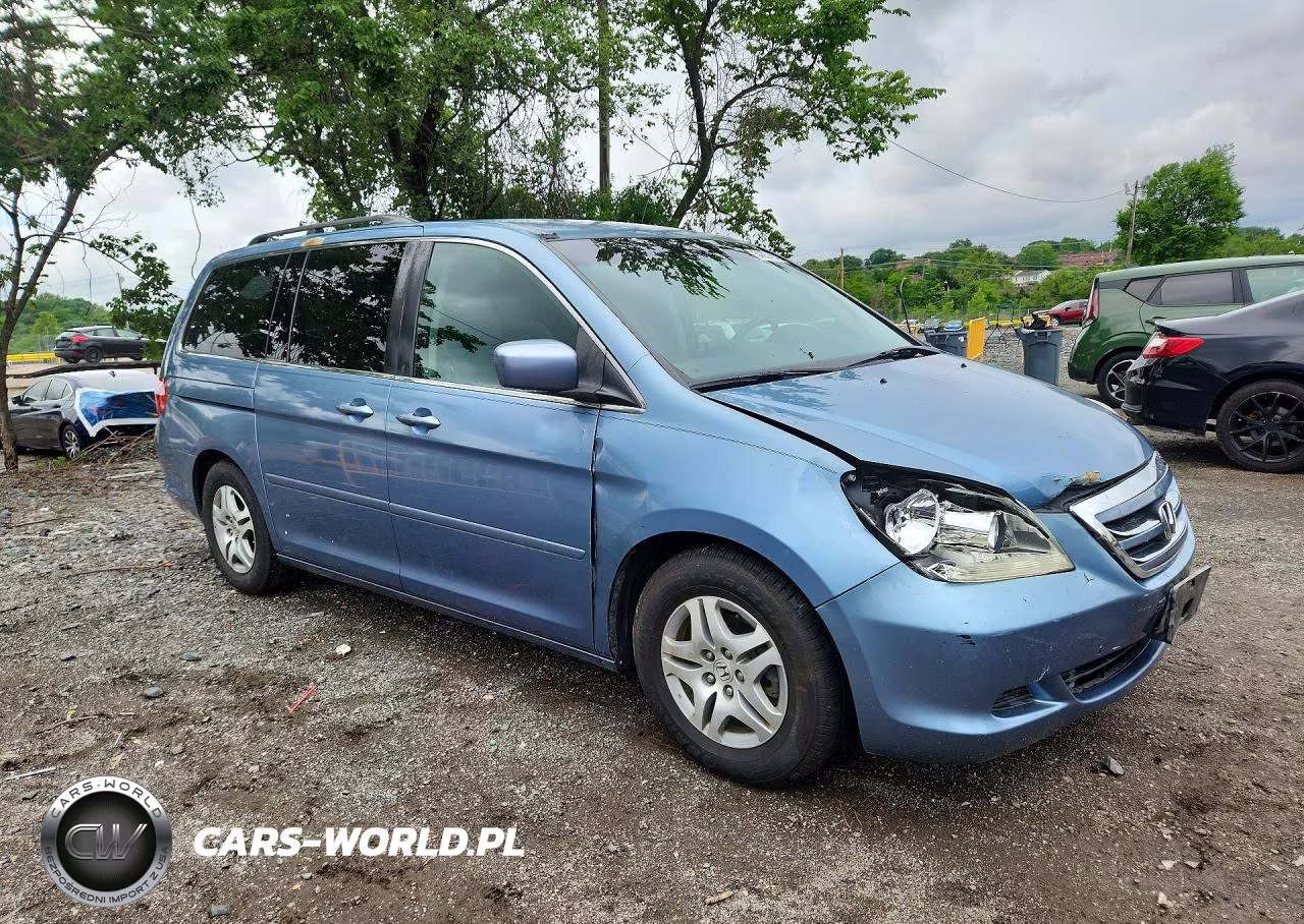 2007 Honda Odyssey Ex VIN:5FNRL38487B005255 - 4