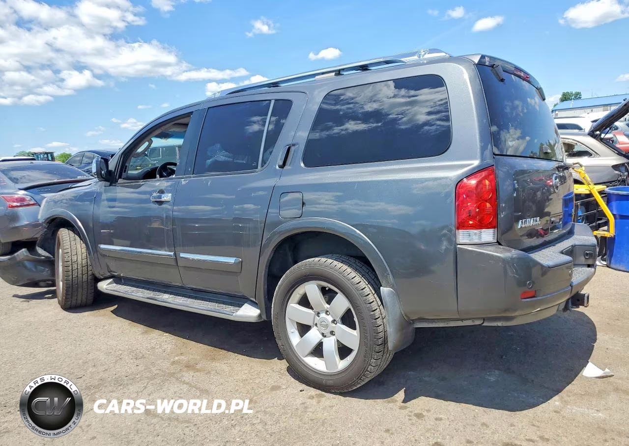 2012 Nissan Armada Sv VIN:5N1AA0NC1CN617821 - 2