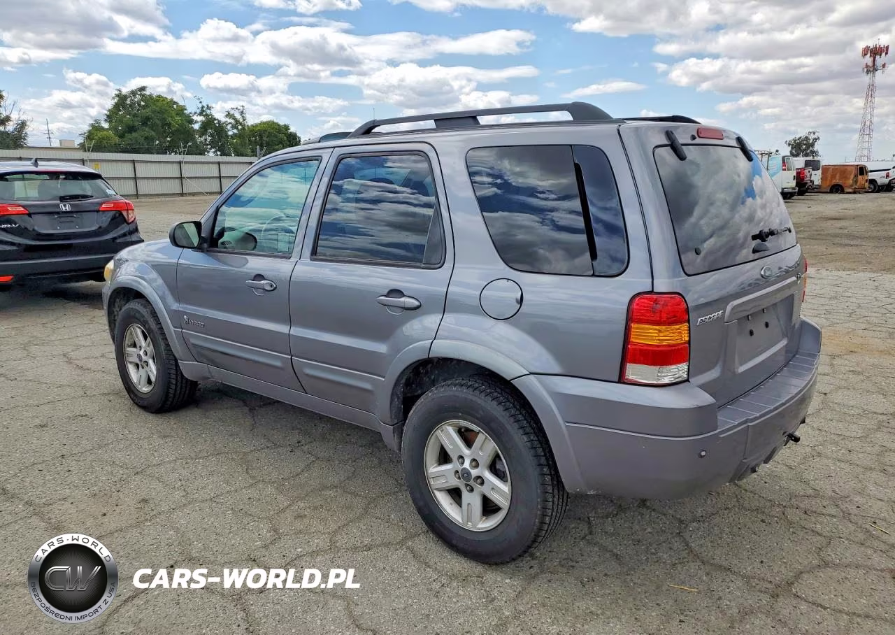 2007 Ford Escape Hybrid 4D Suv VIN:1FMCU59H27KB46630 - 2