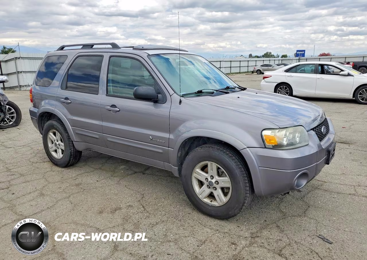 2007 Ford Escape Hybrid 4D Suv VIN:1FMCU59H27KB46630 - 4