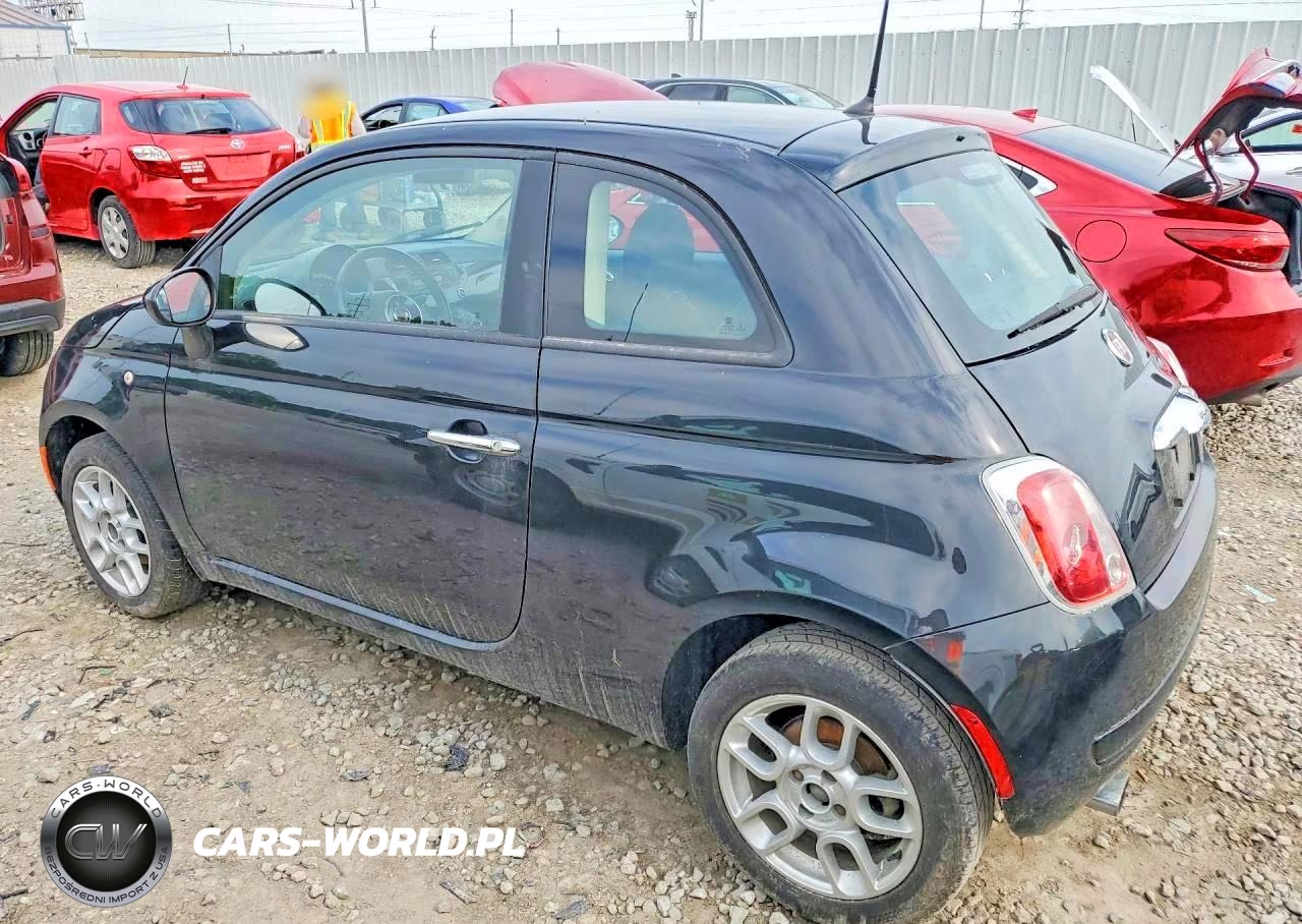 2013 Fiat 500 Pop VIN:3C3CFFAR6DT528571 - 2