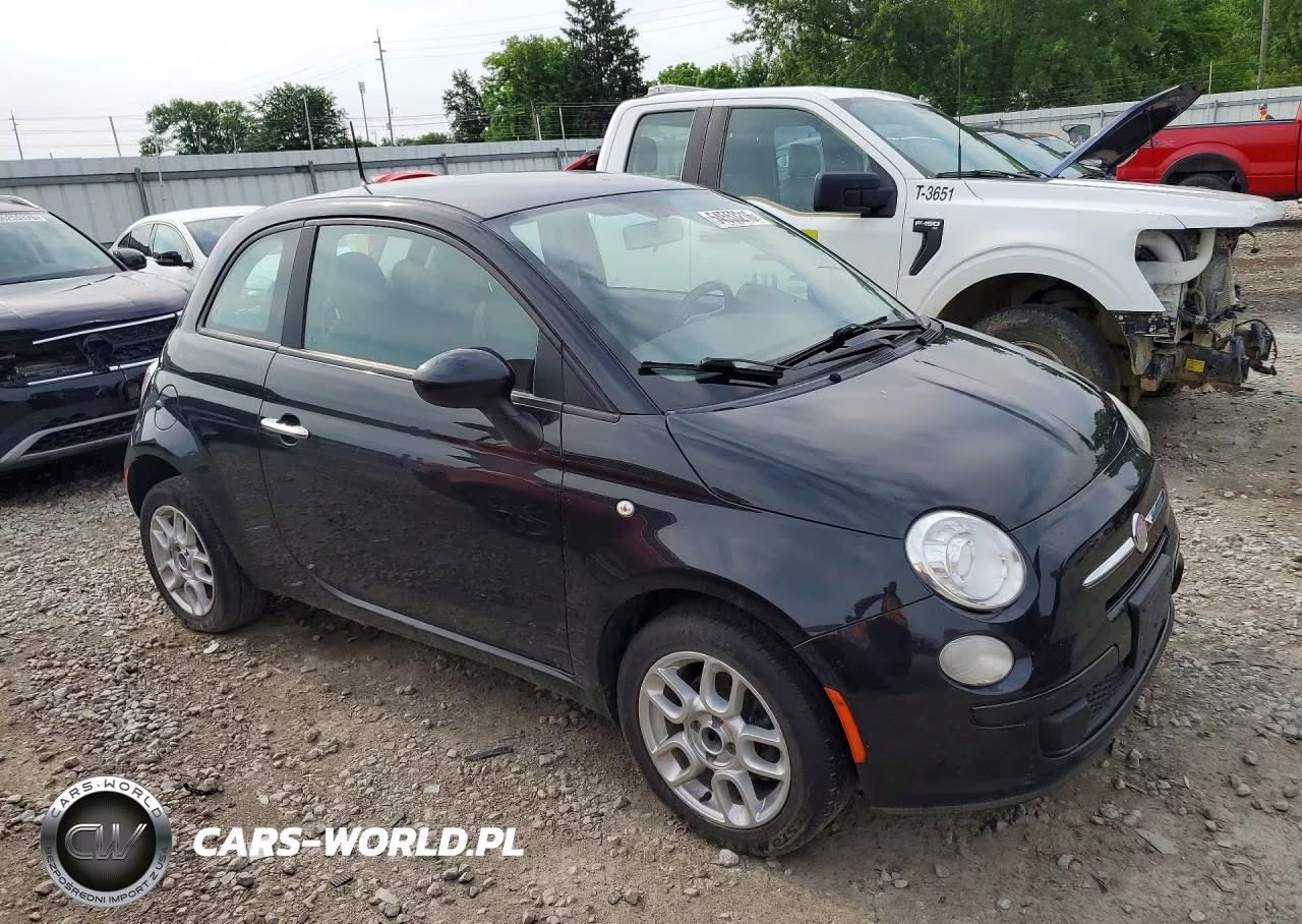 2013 Fiat 500 Pop VIN:3C3CFFAR6DT528571 - 4