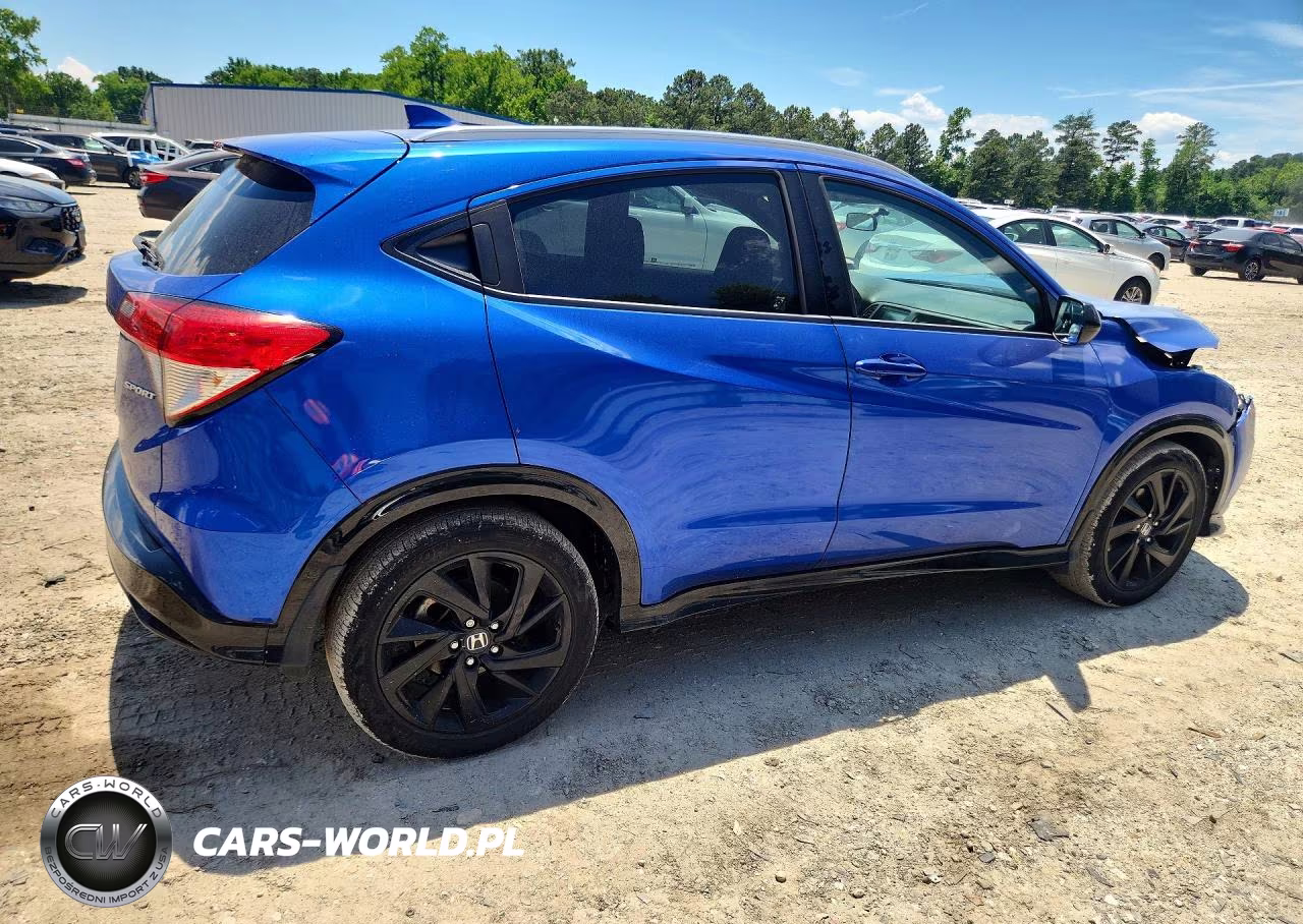 2021 Honda Hr-V Sport VIN:3CZRU5H17MM707776 - 3