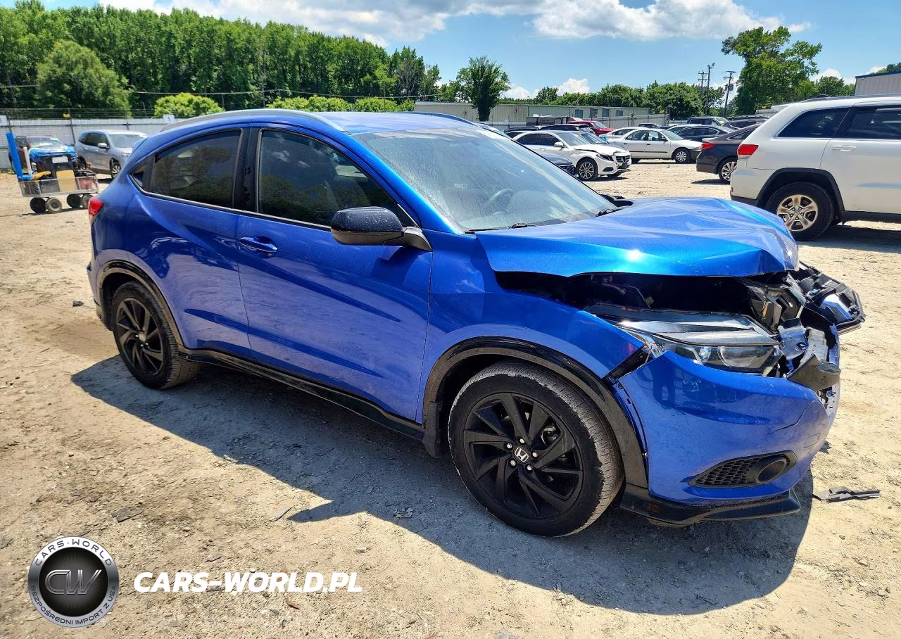2021 Honda Hr-V Sport VIN:3CZRU5H17MM707776 - 4