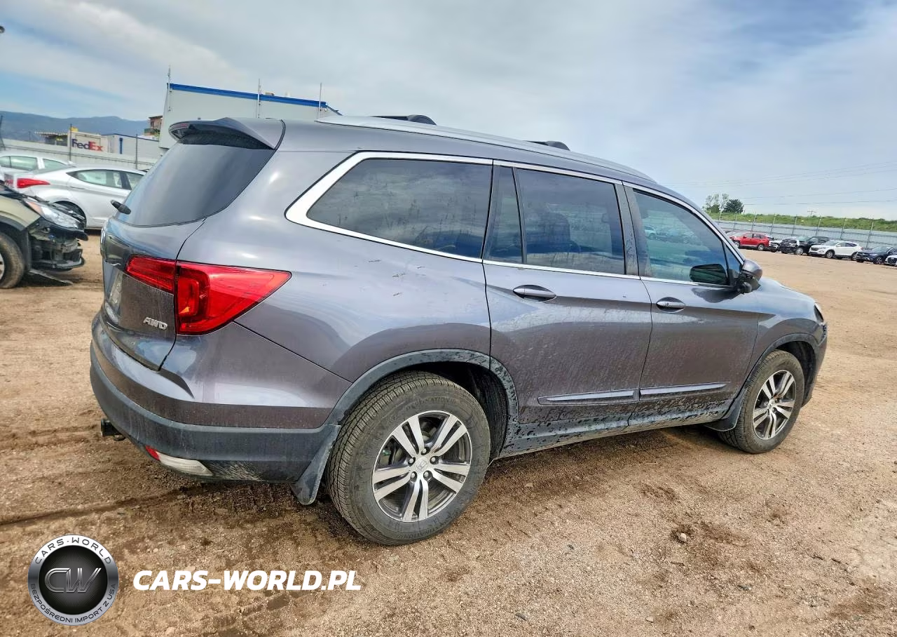 2016 Honda Pilot Exl VIN:5FNYF6H68GB125157 - 3