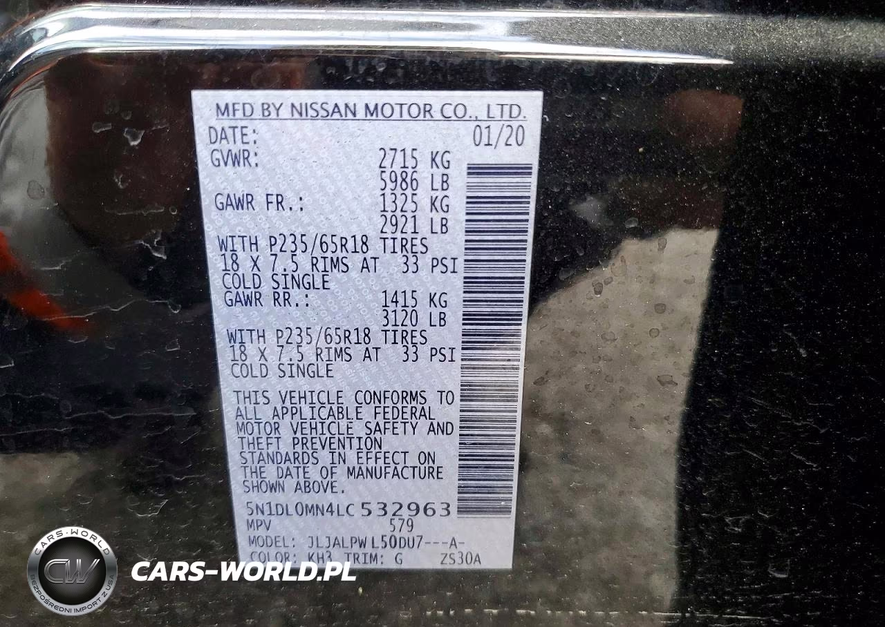 2020 Infiniti Qx60 Pure VIN:5N1DL0MN4LC532963 - 13