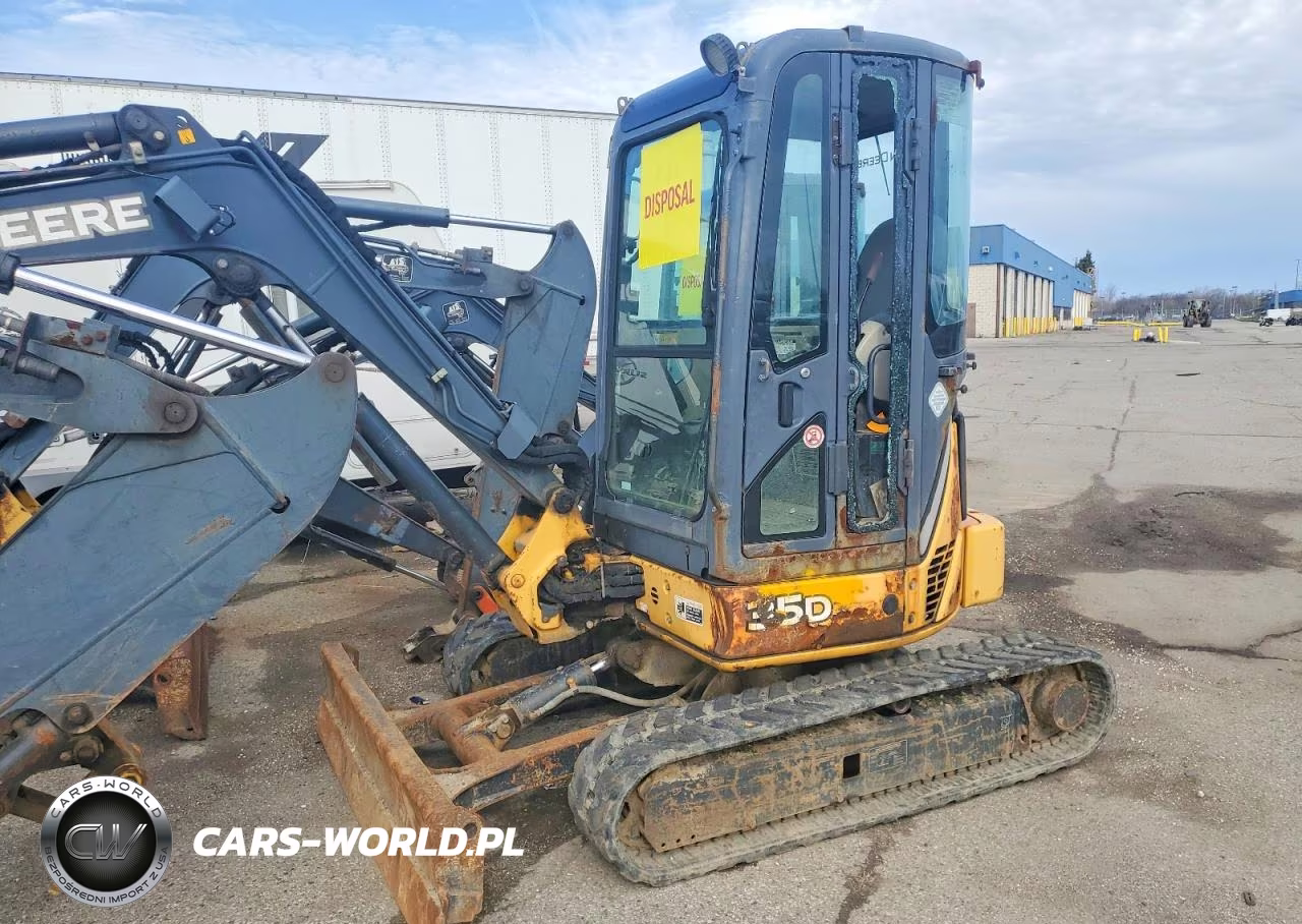 2012 John Deere 35D Min Ex VIN:1FF035DXACG269612 - 2