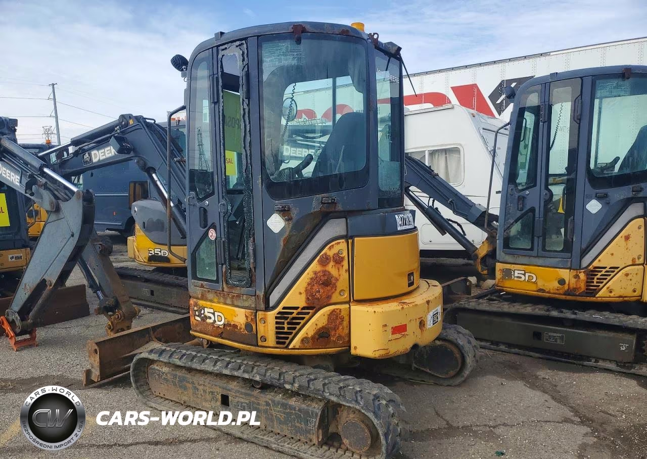 2012 John Deere 35D Min Ex VIN:1FF035DXACG269612 - 3