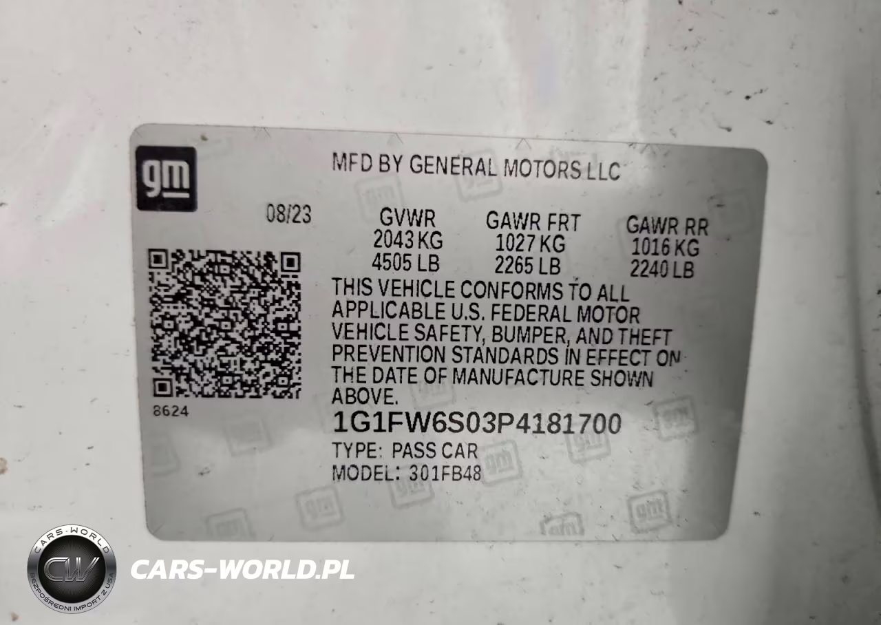 2023 Chevrolet Bolt Ev 1Lt VIN:1G1FW6S03P4181700 - 12