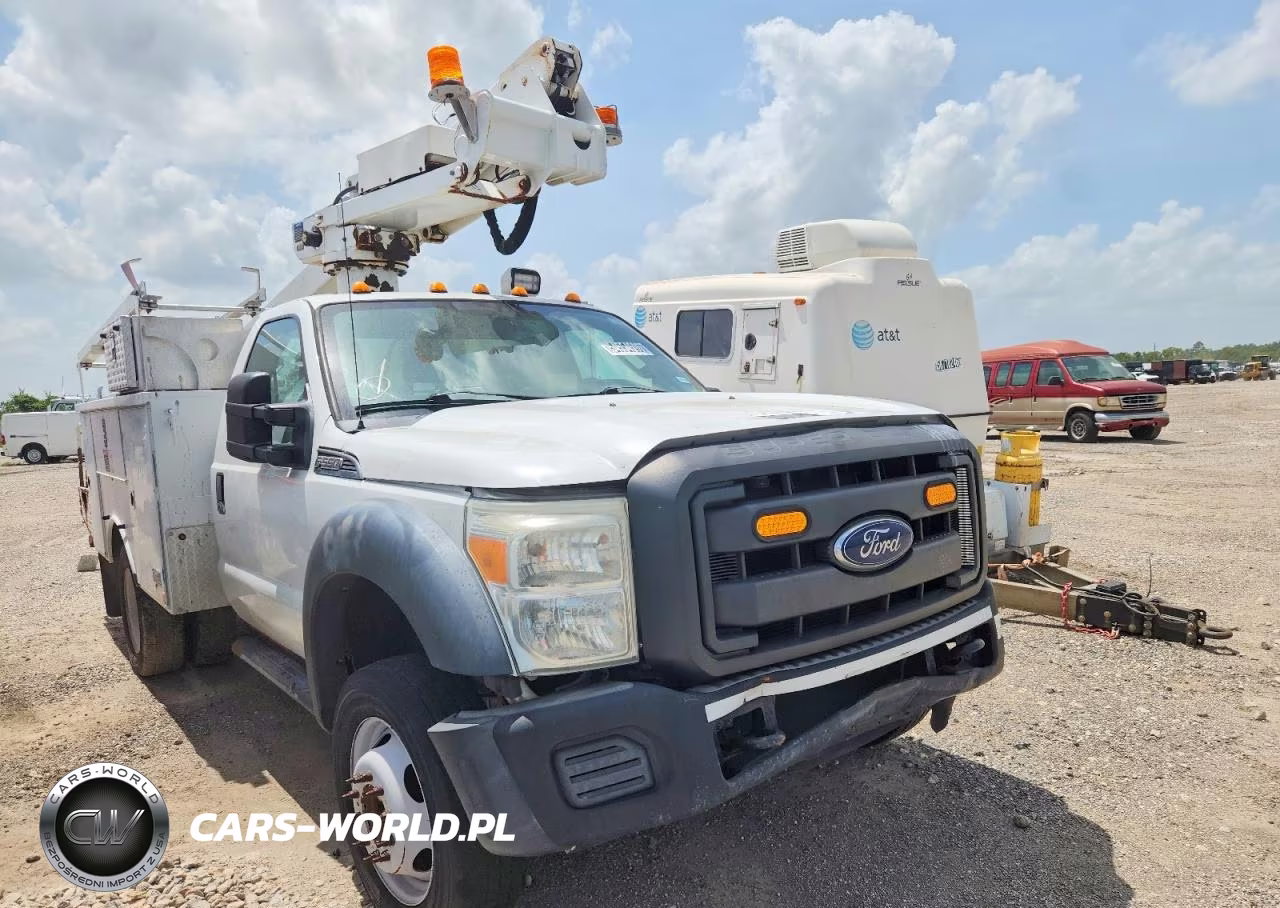 2014 Ford F550 Super Duty Cable Placer Bucket Truck