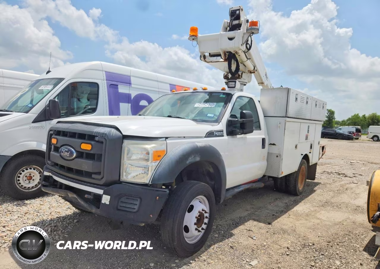 2014 Ford F550 Super Duty Cable Placer Bucket Truck VIN:1FDUF5GY5EEB88447 - 2