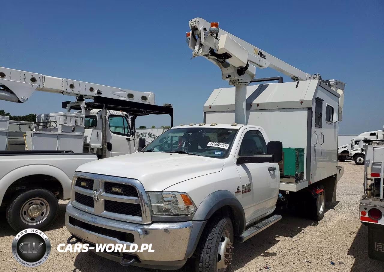 2018 Ram 5500 Bucket Truck VIN:3C7WRNBL7JG218604 - 2