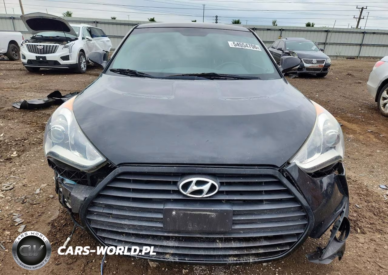 2015 Hyundai Veloster Turbo VIN:KMHTC6AE1FU237515 - 5