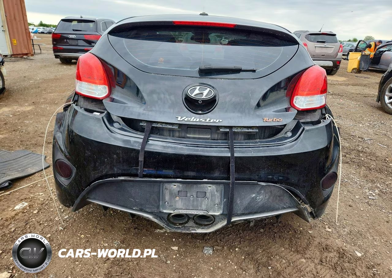 2015 Hyundai Veloster Turbo VIN:KMHTC6AE1FU237515 - 6