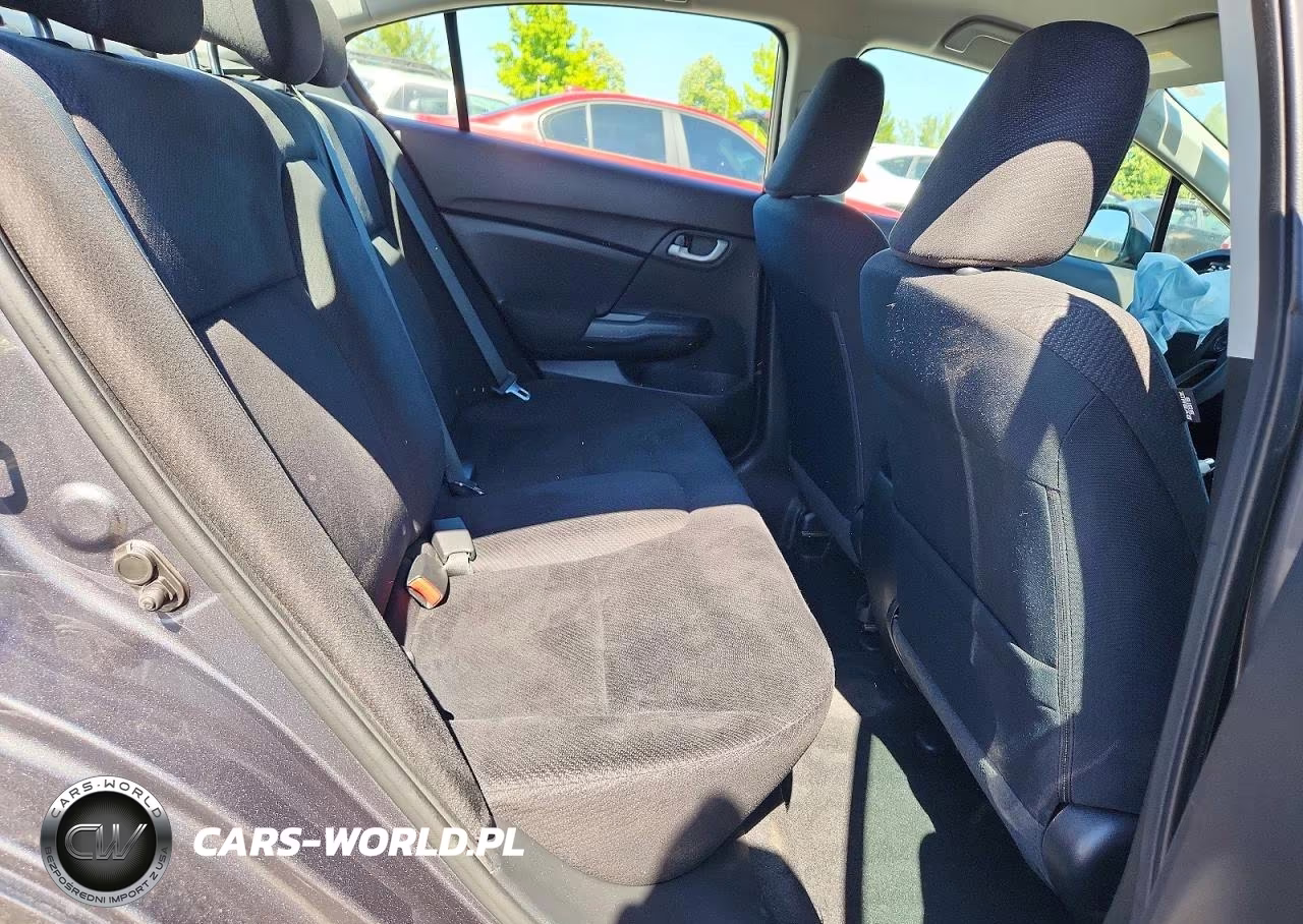 2013 Honda Civic Lx VIN:19XFB2F53DE293537 - 10