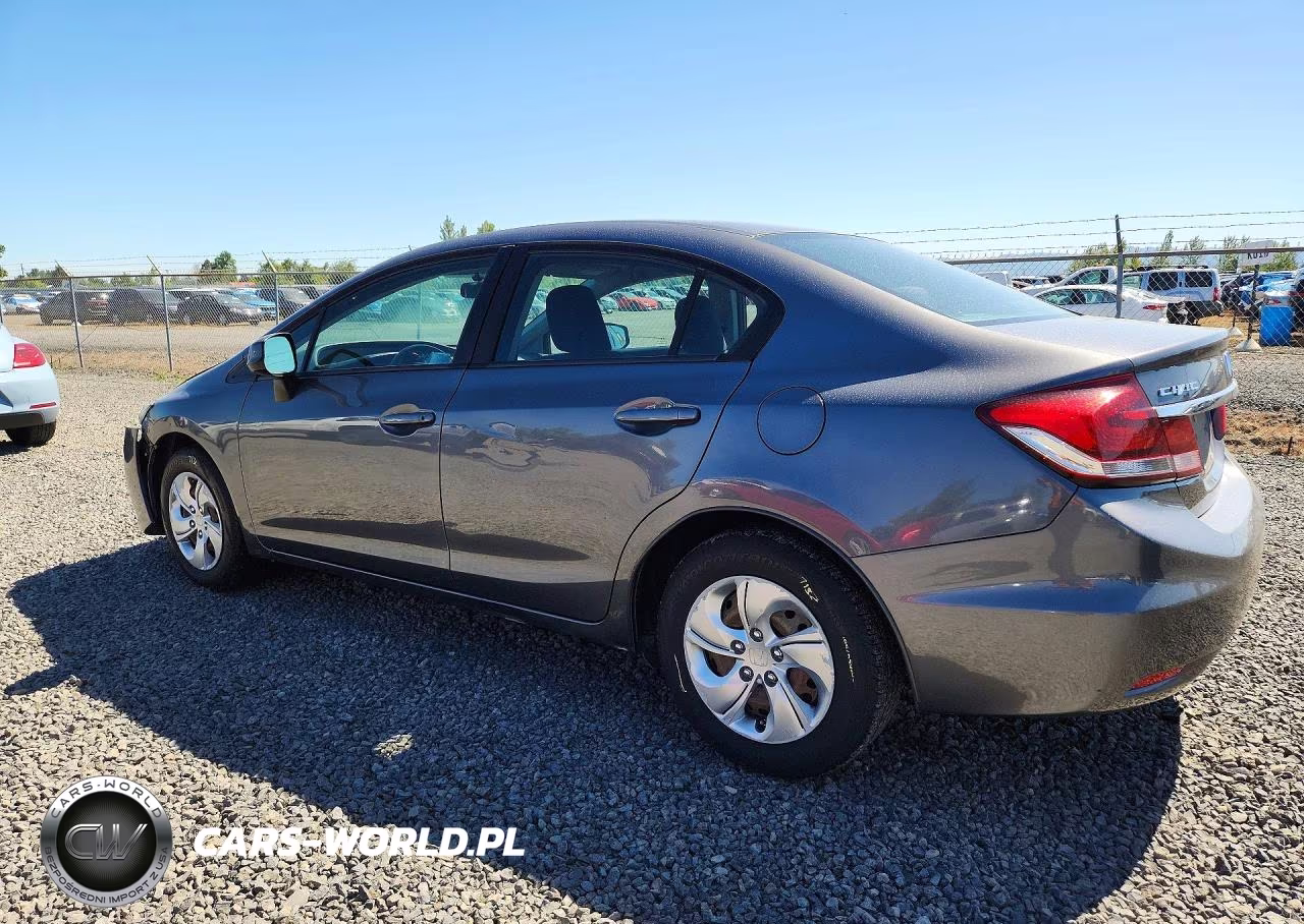 2013 Honda Civic Lx VIN:19XFB2F53DE293537 - 2