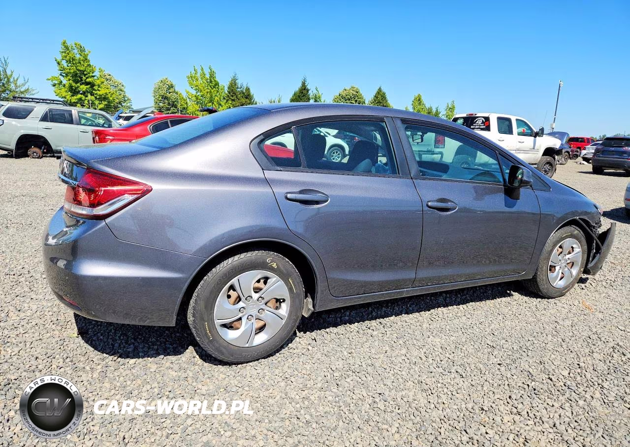 2013 Honda Civic Lx VIN:19XFB2F53DE293537 - 3