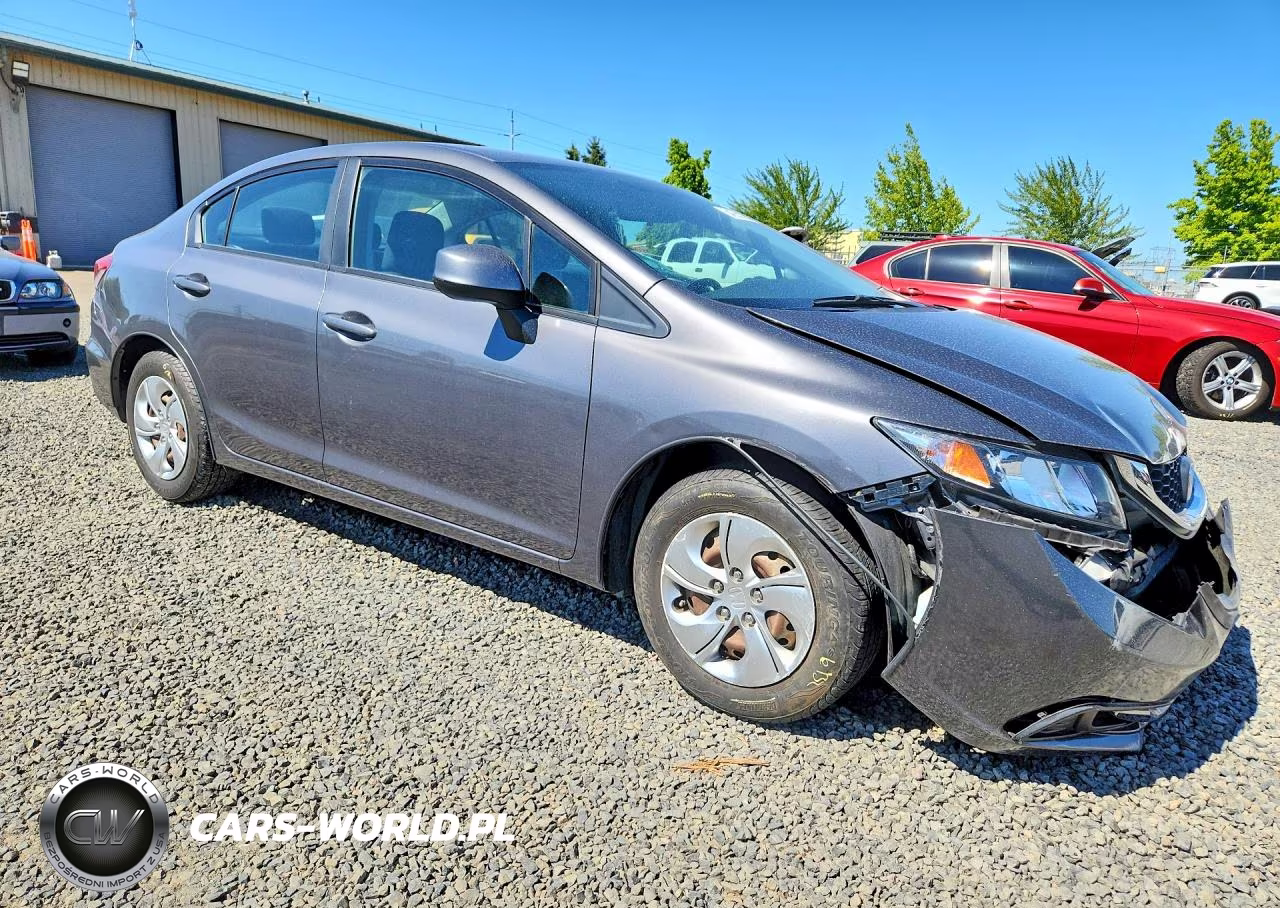 2013 Honda Civic Lx VIN:19XFB2F53DE293537 - 4