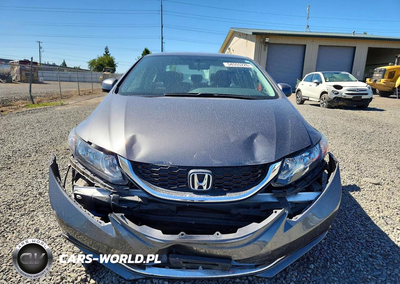 2013 Honda Civic Lx VIN:19XFB2F53DE293537 - 5