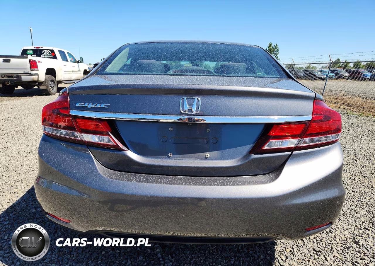 2013 Honda Civic Lx VIN:19XFB2F53DE293537 - 6