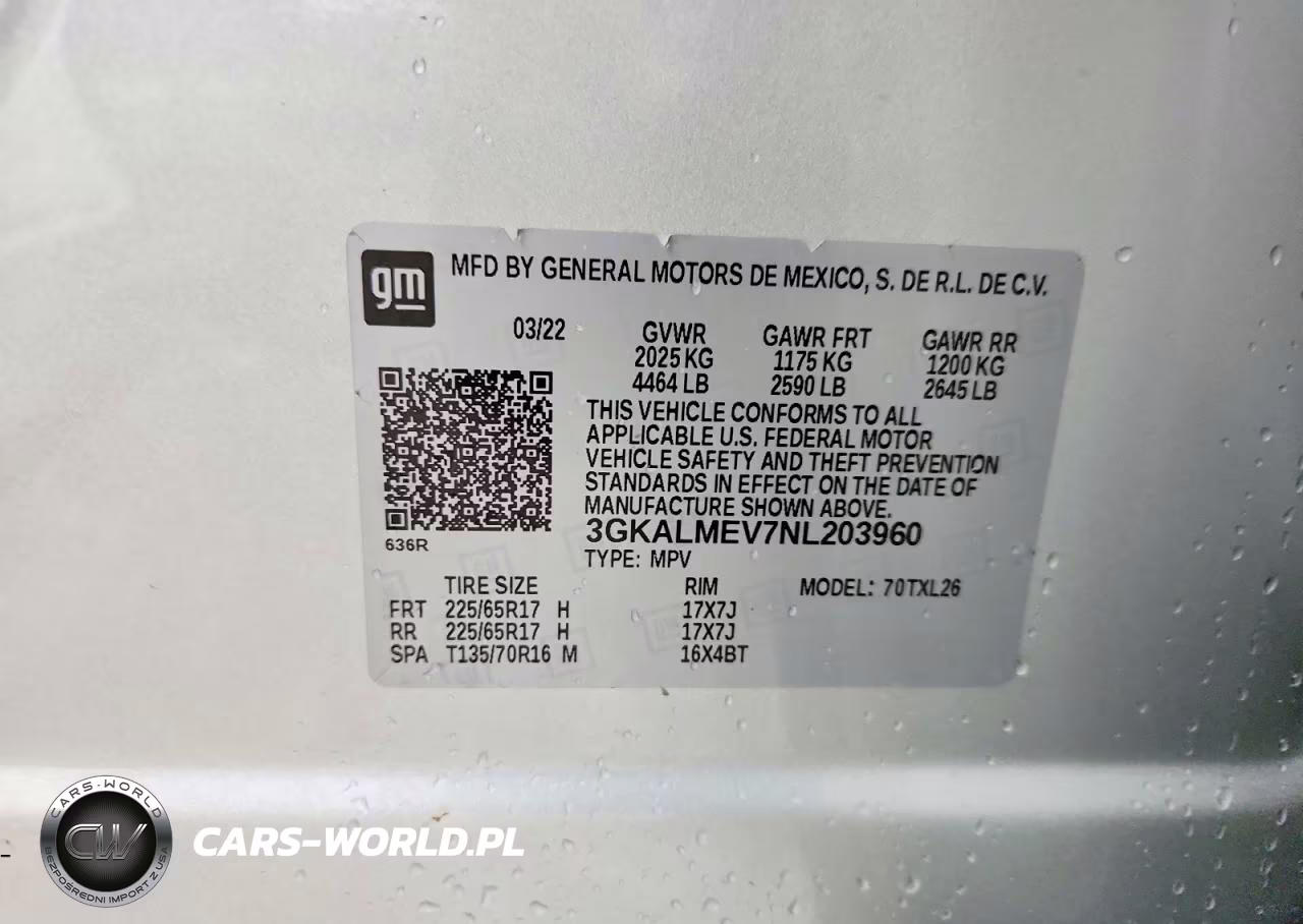 2022 GMC Terrain VIN:3GKALMEV7NL203960 - 13
